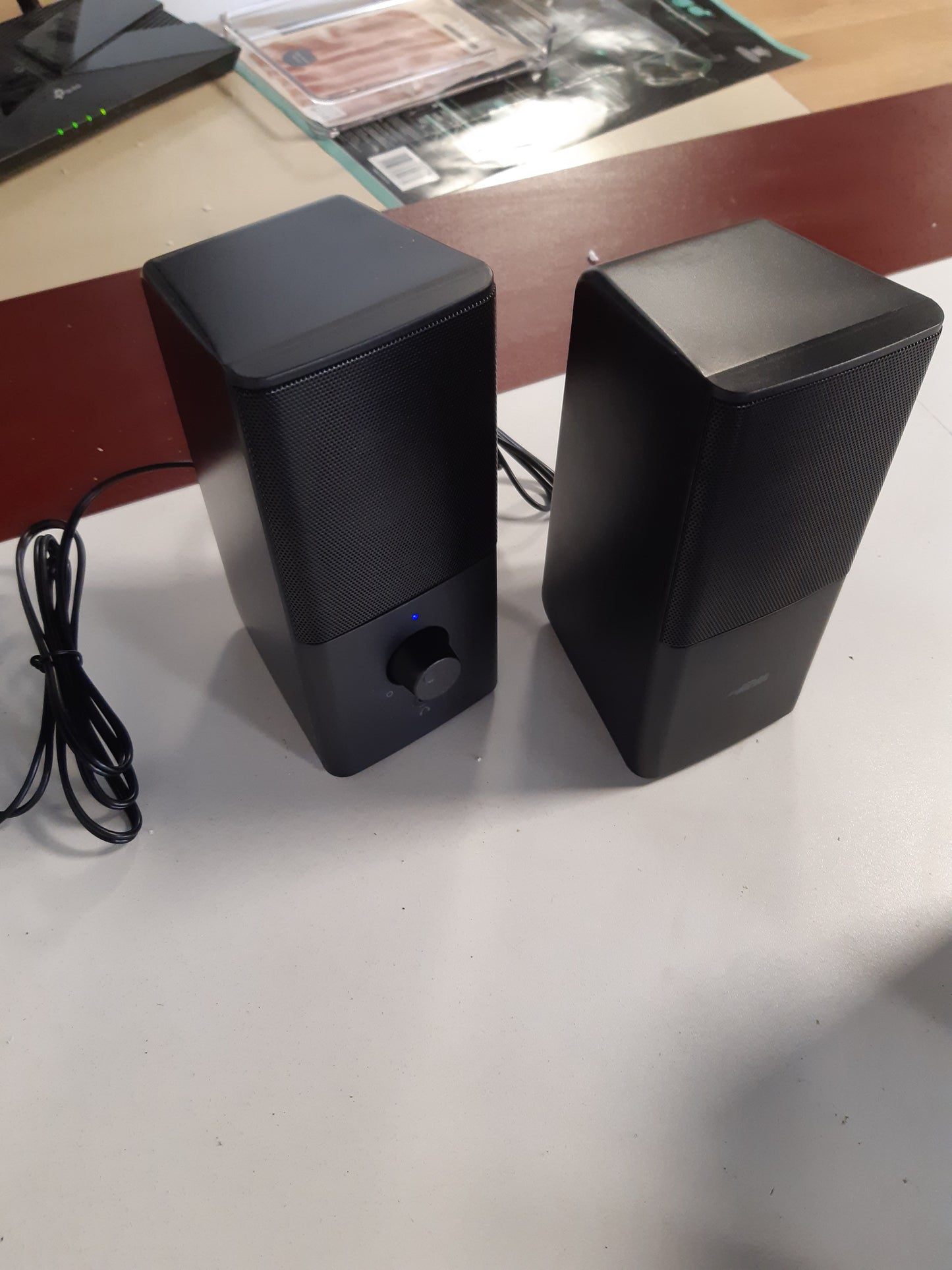 269002 - APM Altoparlantë me kabllo USB 2.0, dyshe për PC, Dalje 8W RMS, dizajn kompakt, i zi, 571072