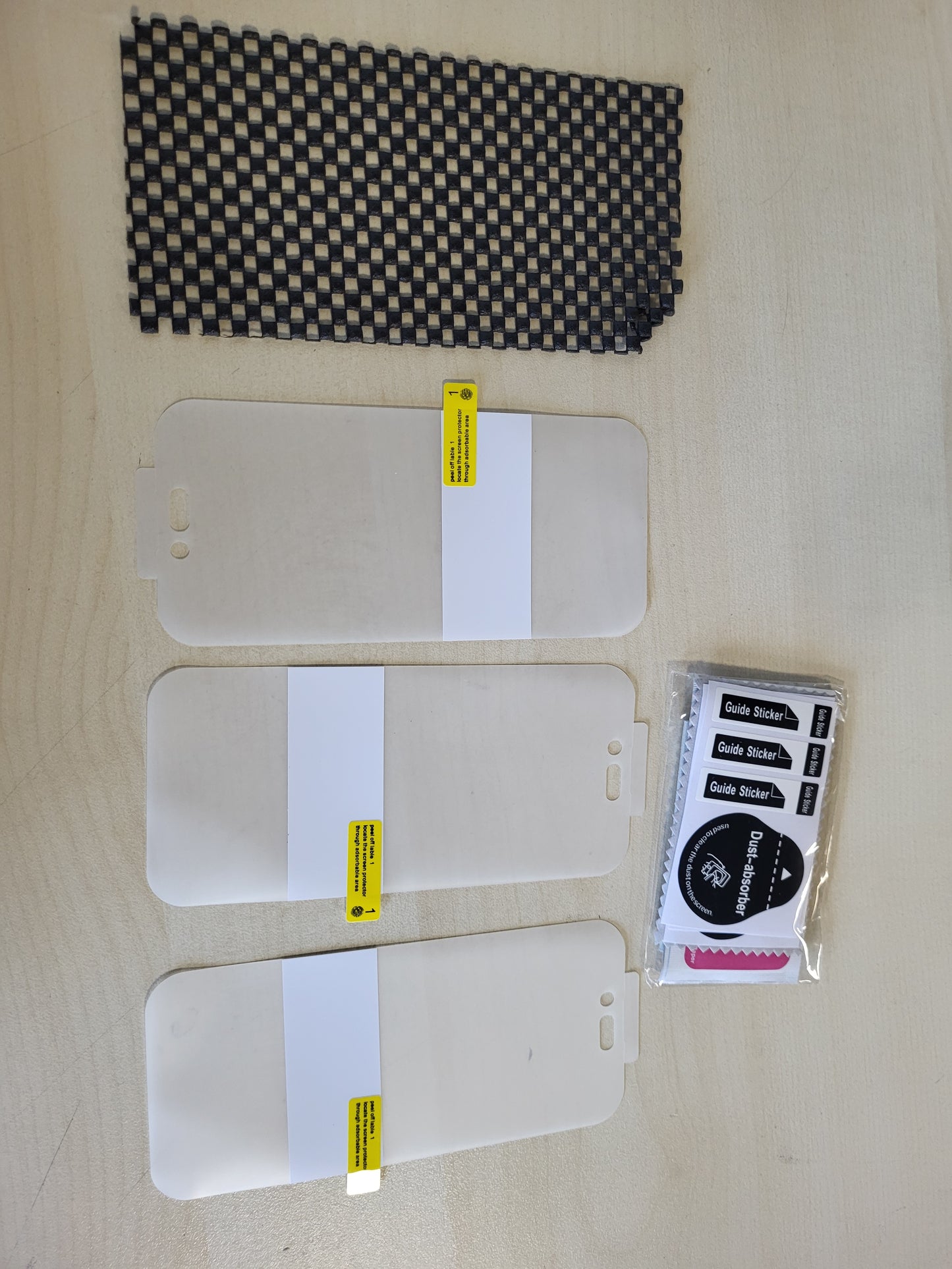 267234 - HHFCRYST Mbrojtës ekrani Hidrogel Mat për iPhone 16 Pro, pako me 3 pjesë, Fletë mbrojtëse TPU kundër gërvishtjeve