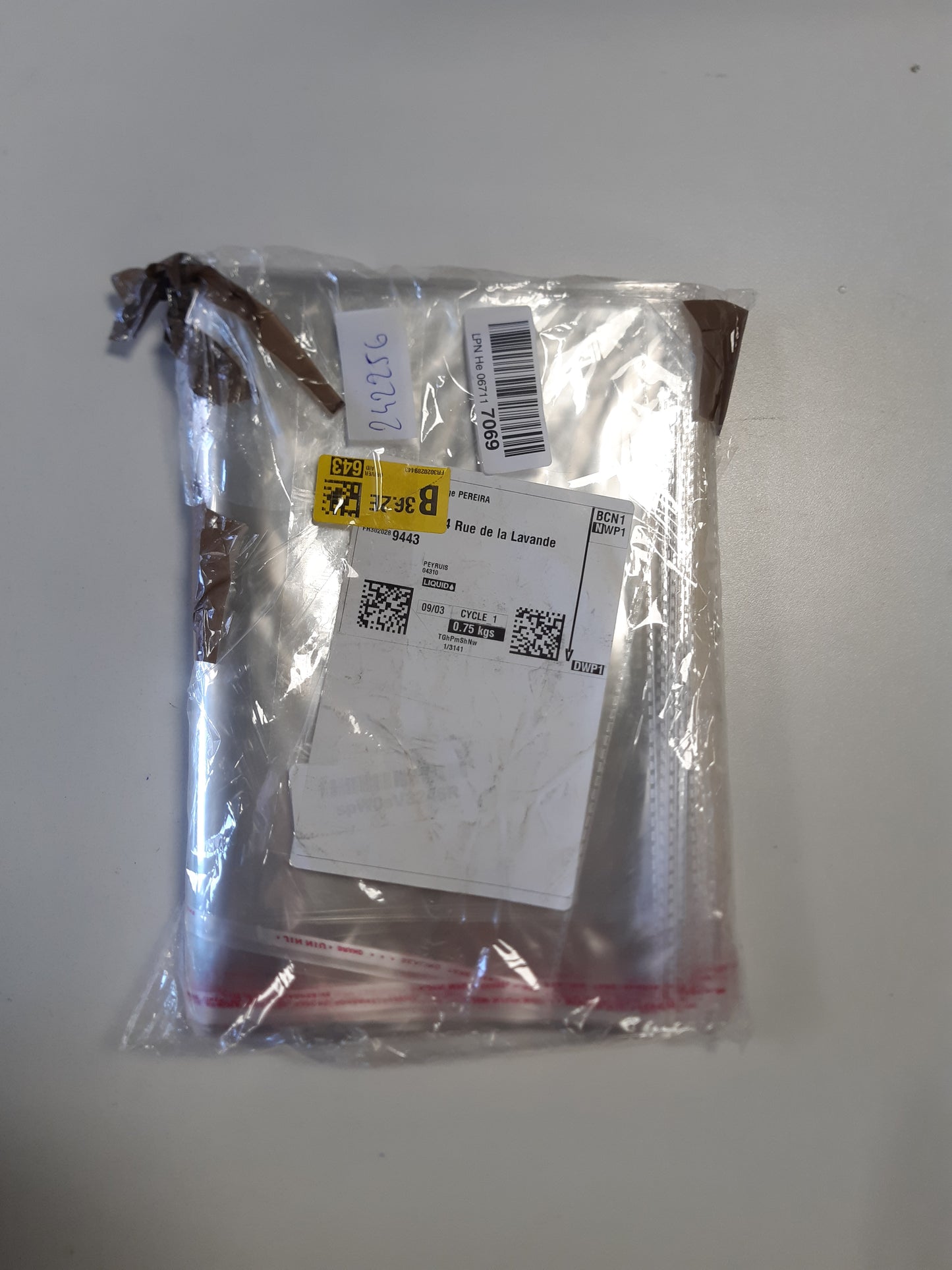 242256 - ZYDIWO 300 copë qese plastike transparente celofani OPP për furrë buke, qese vetëngjitëse për paketimin e ushqimit, 18 x 27 cm