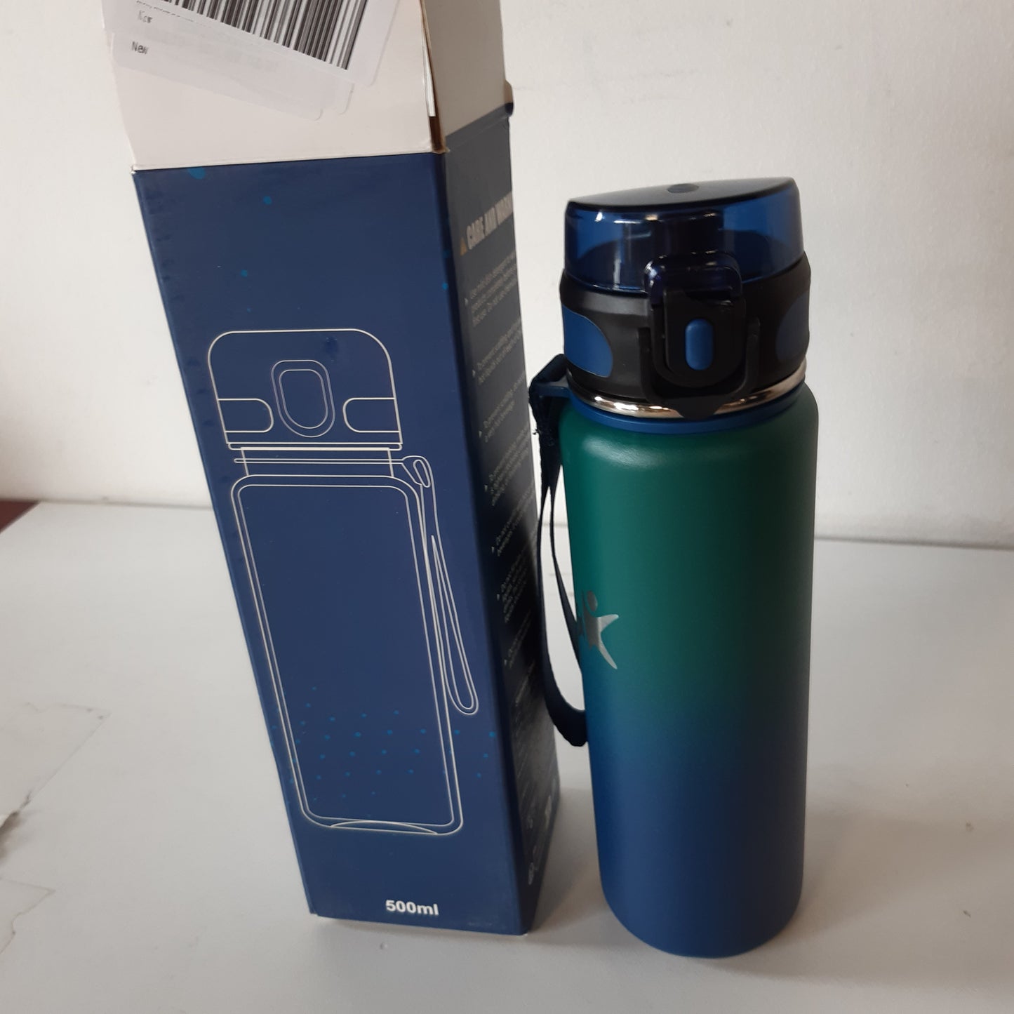 252677 - KollyKolla Shishe uji termik 500ml | E papërshkueshme nga rrjedhjet | E ripërdorshme | Pa BPA | Për fëmijë dhe të rritur