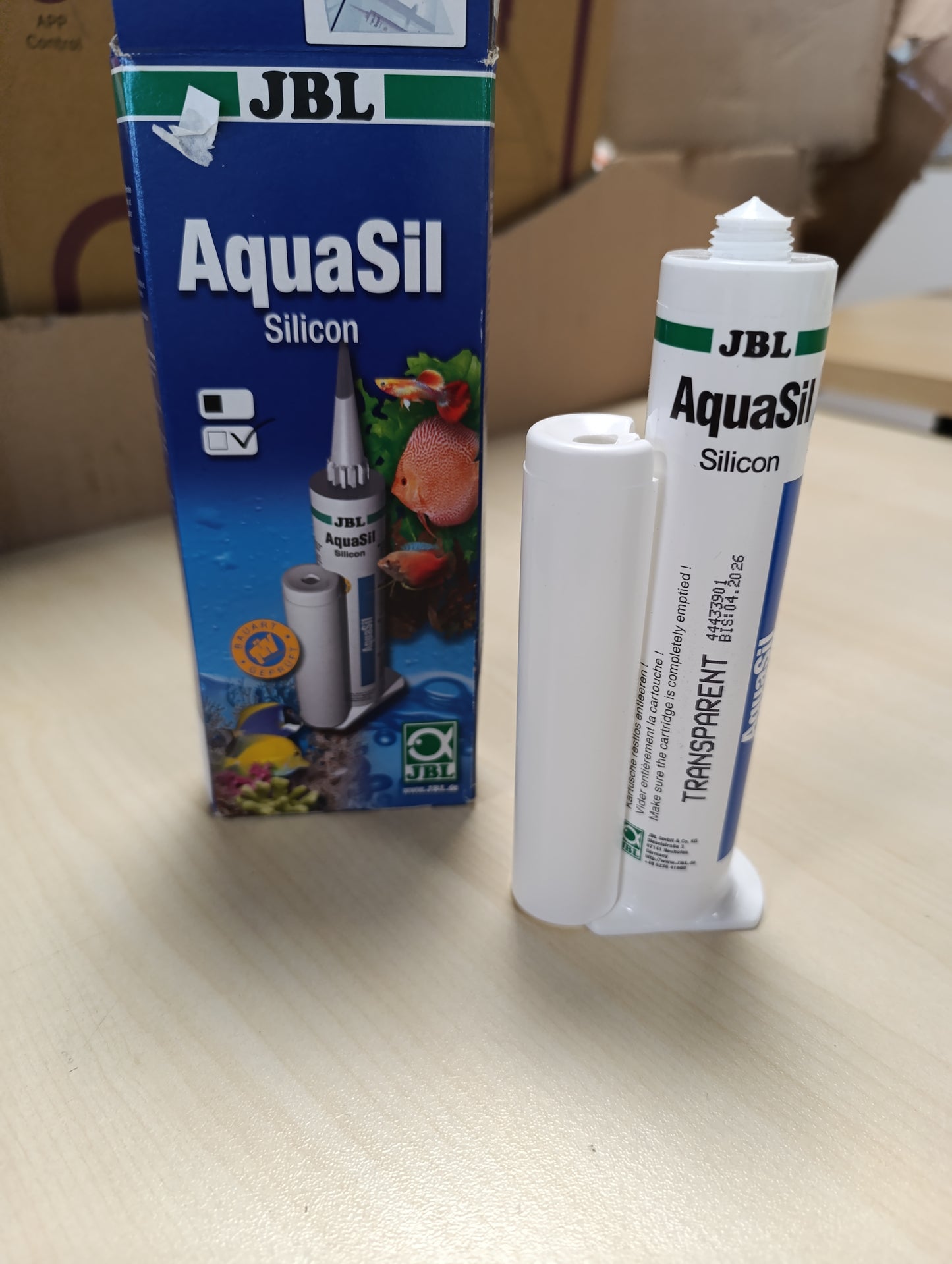 168822 - JBL - AquaSil 6139100, Silikon Special Transparent, Kapaciteti 80 ml