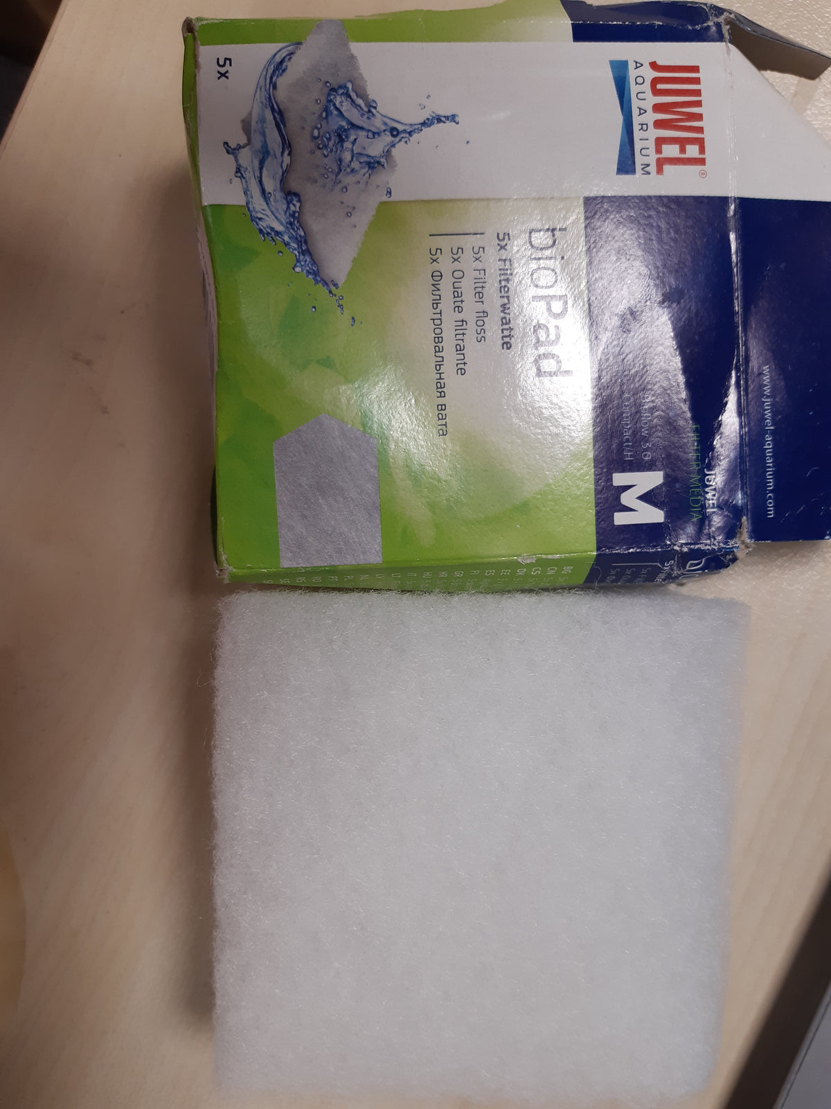 216902 - AKUARIUMI JUWEL BIOPAD M KOMPAKT FILTERWATTE