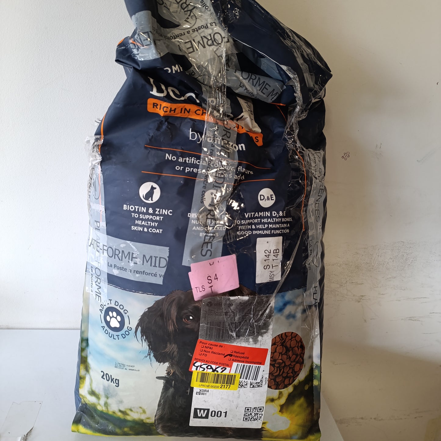 217576 - AMAZON USHQIM I PLOTË I THATË PËR QEN TË RITUR ME PULË DHE BIZELE, 20KG (PAKO ME 1)