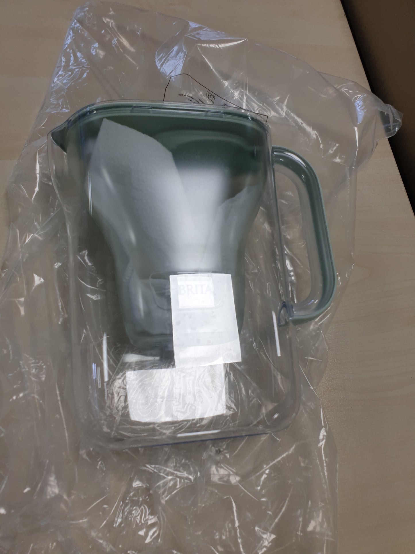 260497 - BRITA Enë filtri uji Eco Style Green 2.4 L me 1 fishek MAXTRA PRO, dizajn modern për zvogëlimin e gëlqeres, klorit, plumbit dhe papastërtive