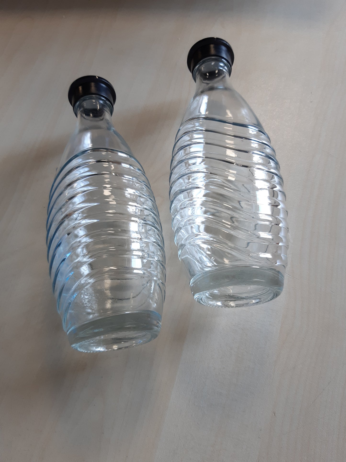 262285 - SODASTREAM Karafe qelqi 0.7 L me 2 të ripërdorshme, e përputhshme me Penguin dhe Crystal, miqësore me mjedisin