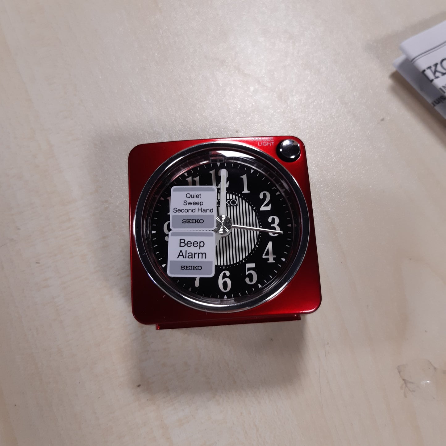 250907 - SEIKO Orë me zile QHE185R