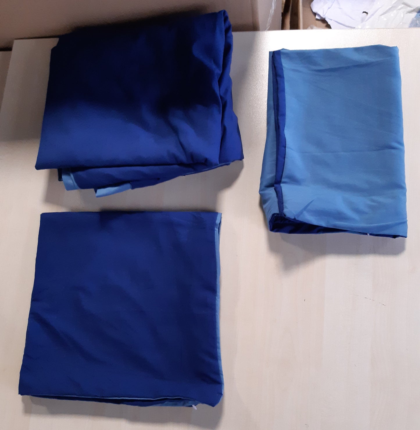 137682 - UTTOPIA BEDDING Mbulesë Dopjo Jorgani 240x220cm dhe Mbulesa Jastëku 65x65cm, Materiali: Mikrofibre, Ngjyra: Blu Marine/Blu e Çelët