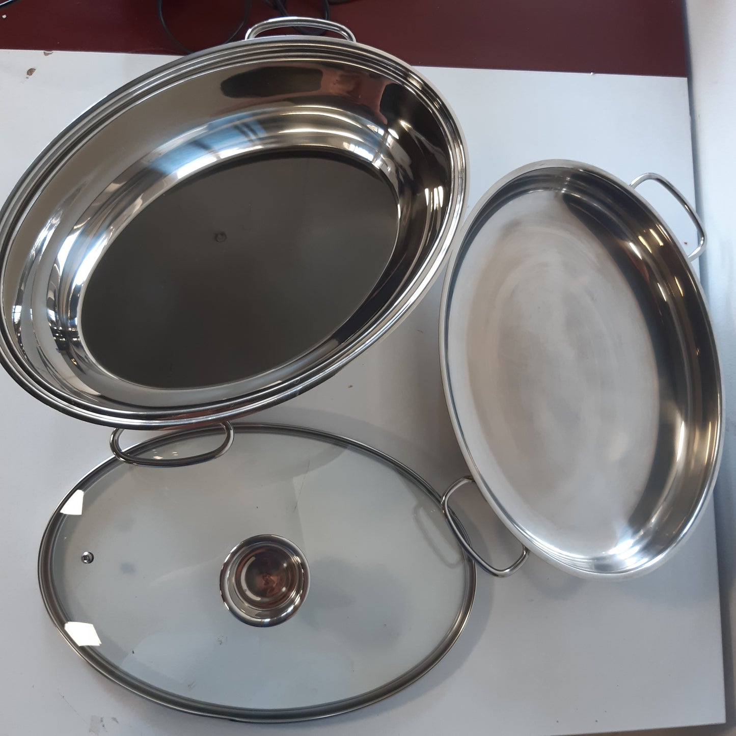 226116 - Pjekje me shumë funksione GSW 3 në 1, çelik inox, 8.5 litra, rezistent ndaj ndryshkut, argjend