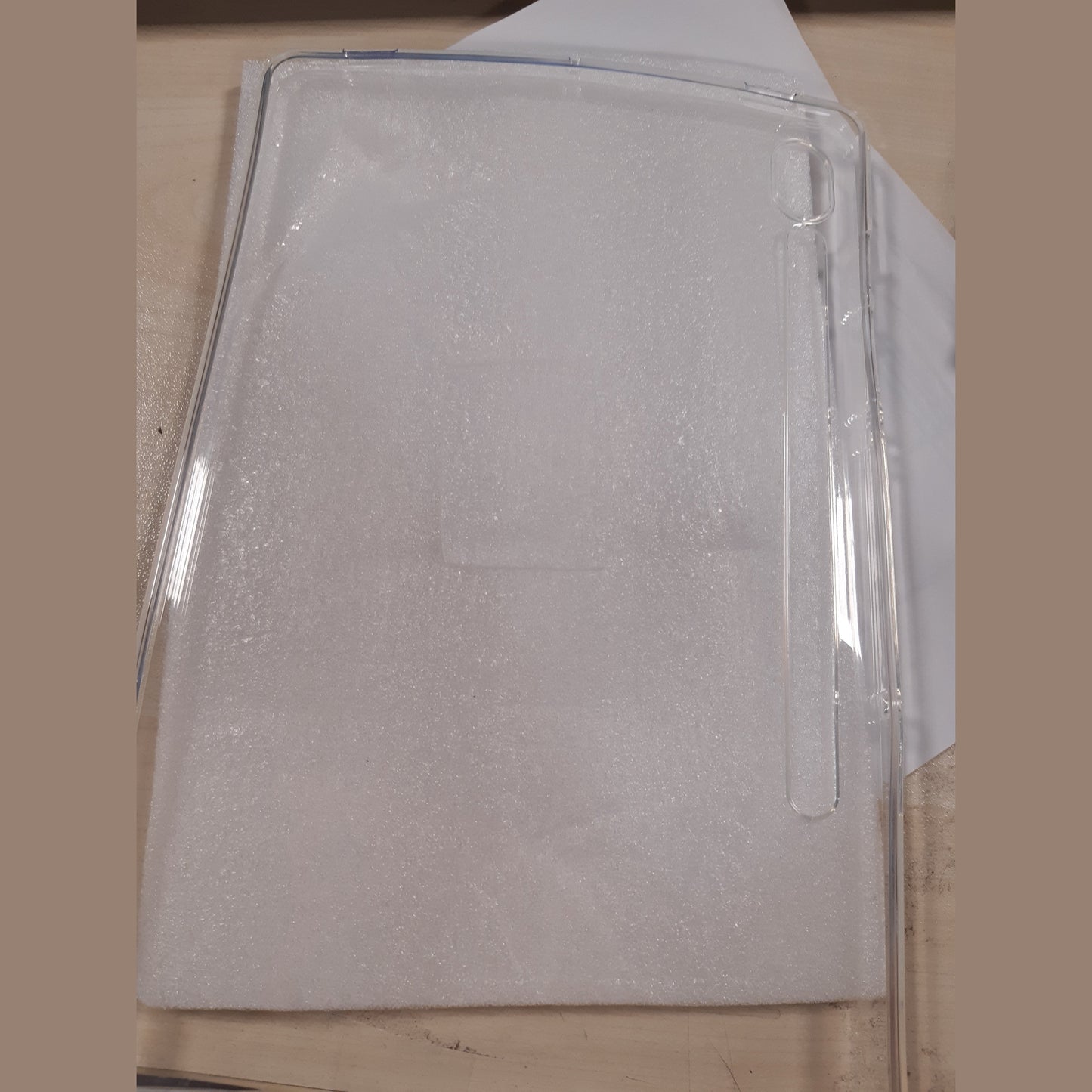 267430 - EBESTSTAR - Mbulesë për Samsung Galaxy Tab S9, 5G, Mbulesë mbrojtëse prej silikoni, Transparente, Rezistent ndaj goditjeve, e butë, e hollë