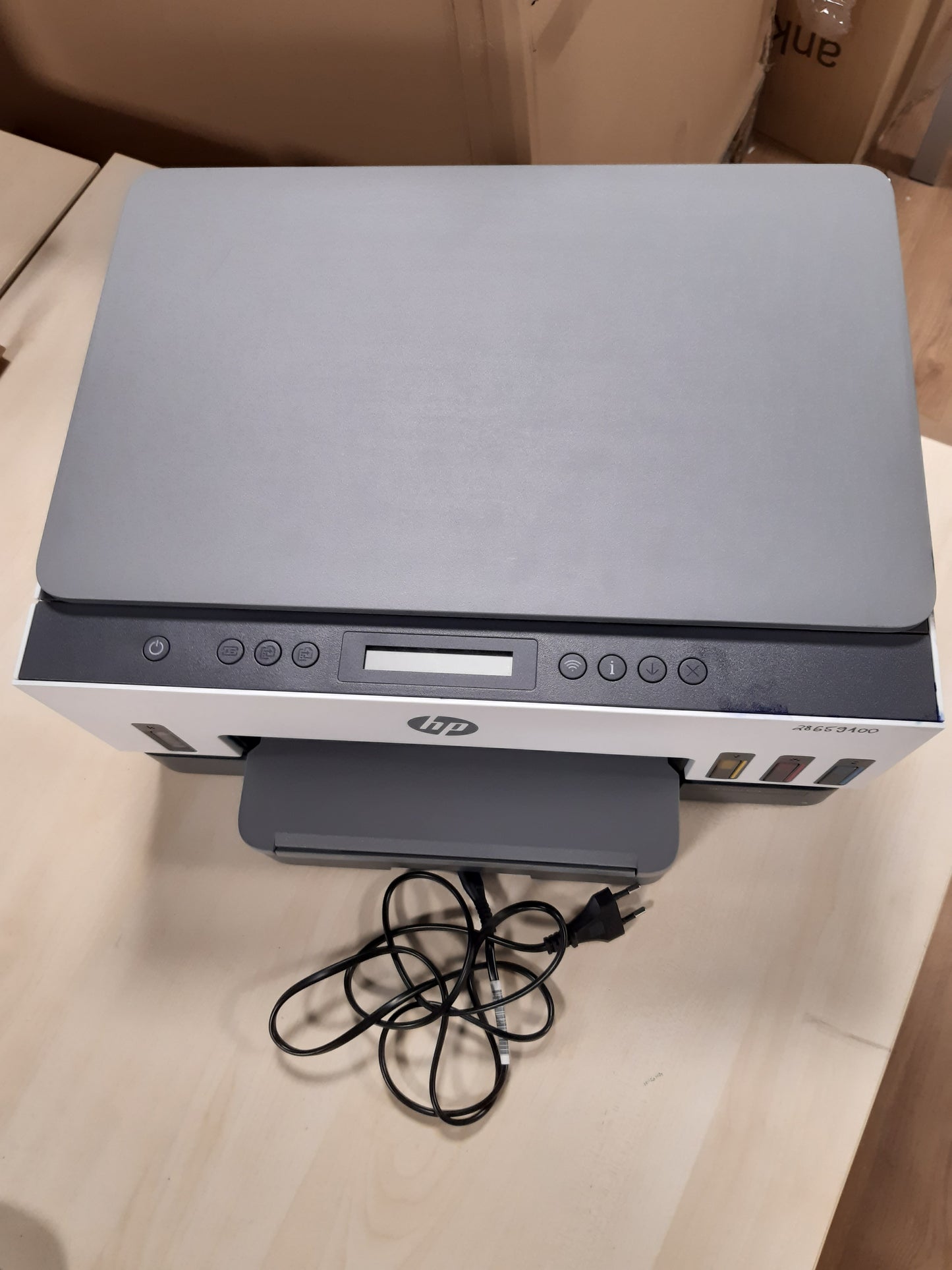 188596 - HP Printer Shumëfunksional SMART TANK 7005, 3-në-1, me Wi-Fi dhe Printim Dupleks, 3 Vjet Bojë dhe Garanci, Rezervuar i Madh Bojë, Rendiment i Lartë për Printim me Cilësi të Lartë