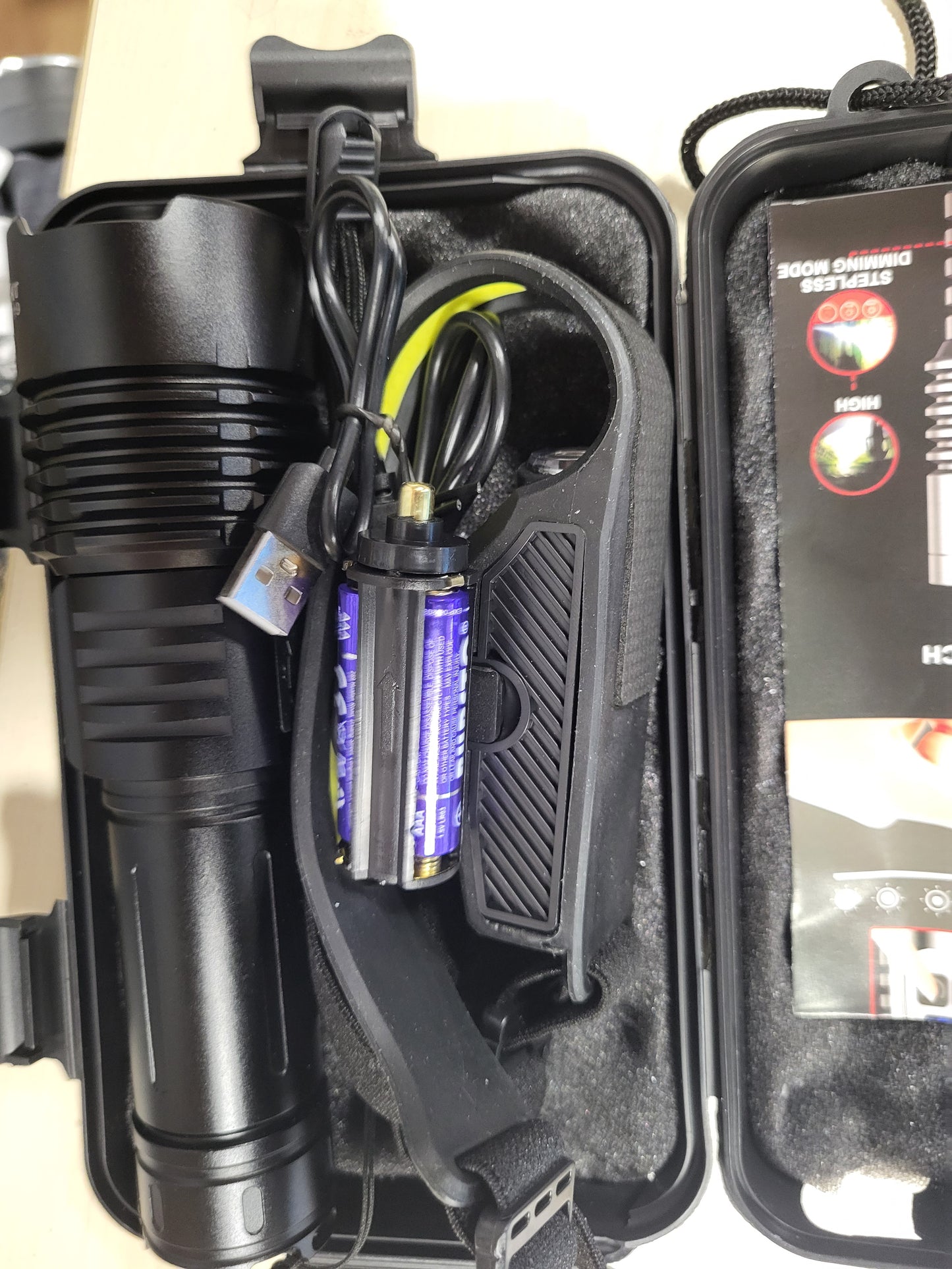 222459 - WOWNIGHT Dritë Dore LED 1,000,000 Lumen 50W Rikarikueshme IP67