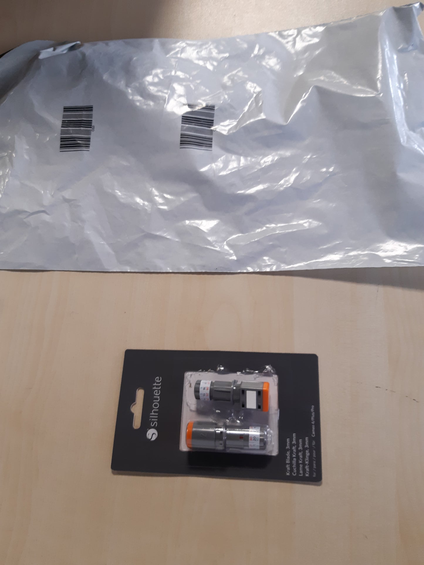 136138 - SILHOUETTE AMERICA Silh Blades 4 - Lëndë Kraft, 3mm, për Plotterin e Prerjes Cameo 4