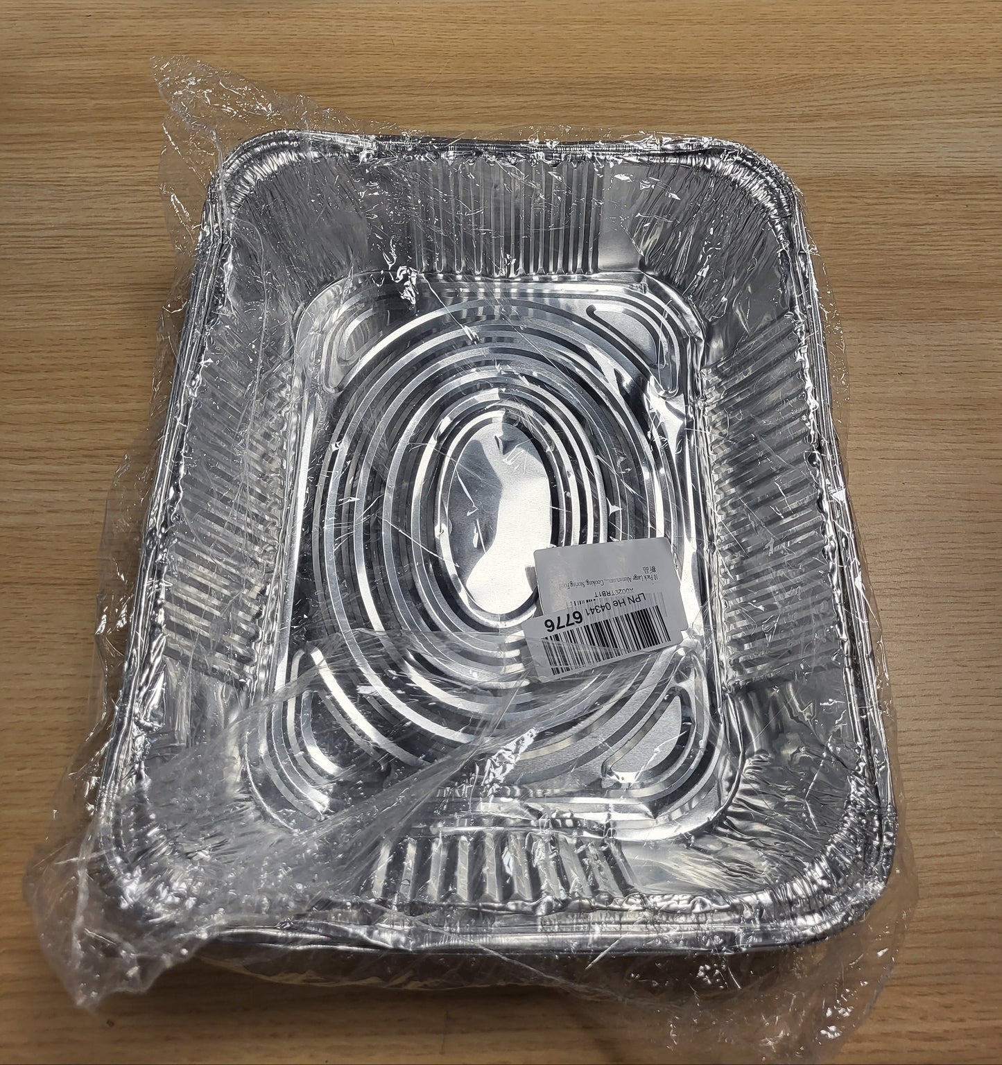 215332 - MARIDERGO 10 pjata të mëdha alumini 3500 ml, tavë pjekjeje alumini e thellë, 32 x 26 x 7 cm
