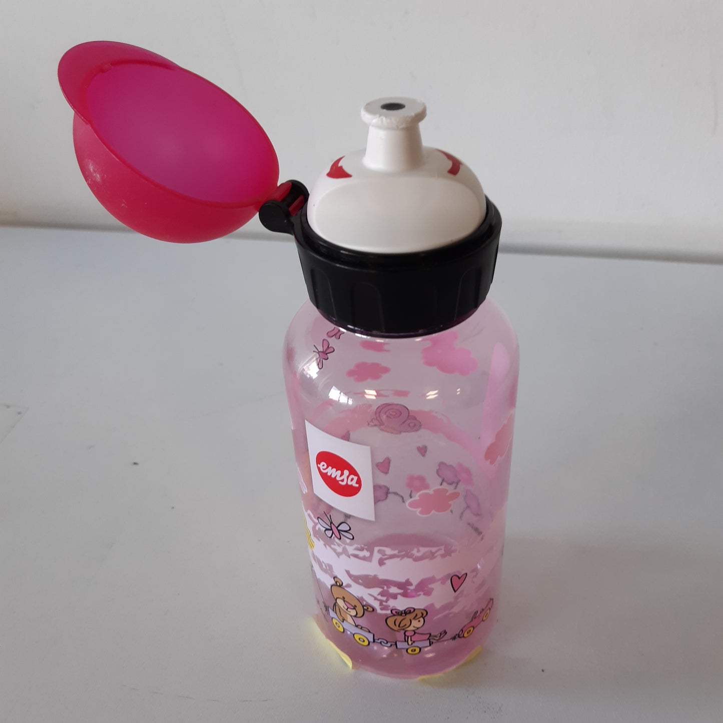 216285 - EMSA Shishe për Fëmijë 518122, 400 ml, mbyllje sigurie, pa BPA, higjienike