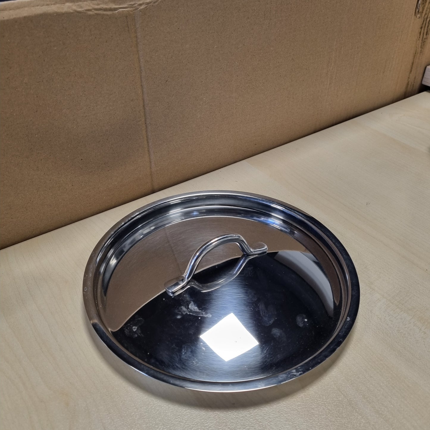 207012 - LAGOSTINA Tenxherë dhe Përgatitje Kuzhine 'Every Lid' 18/10 prej Çeliku Inox, Argjend, 18 cm