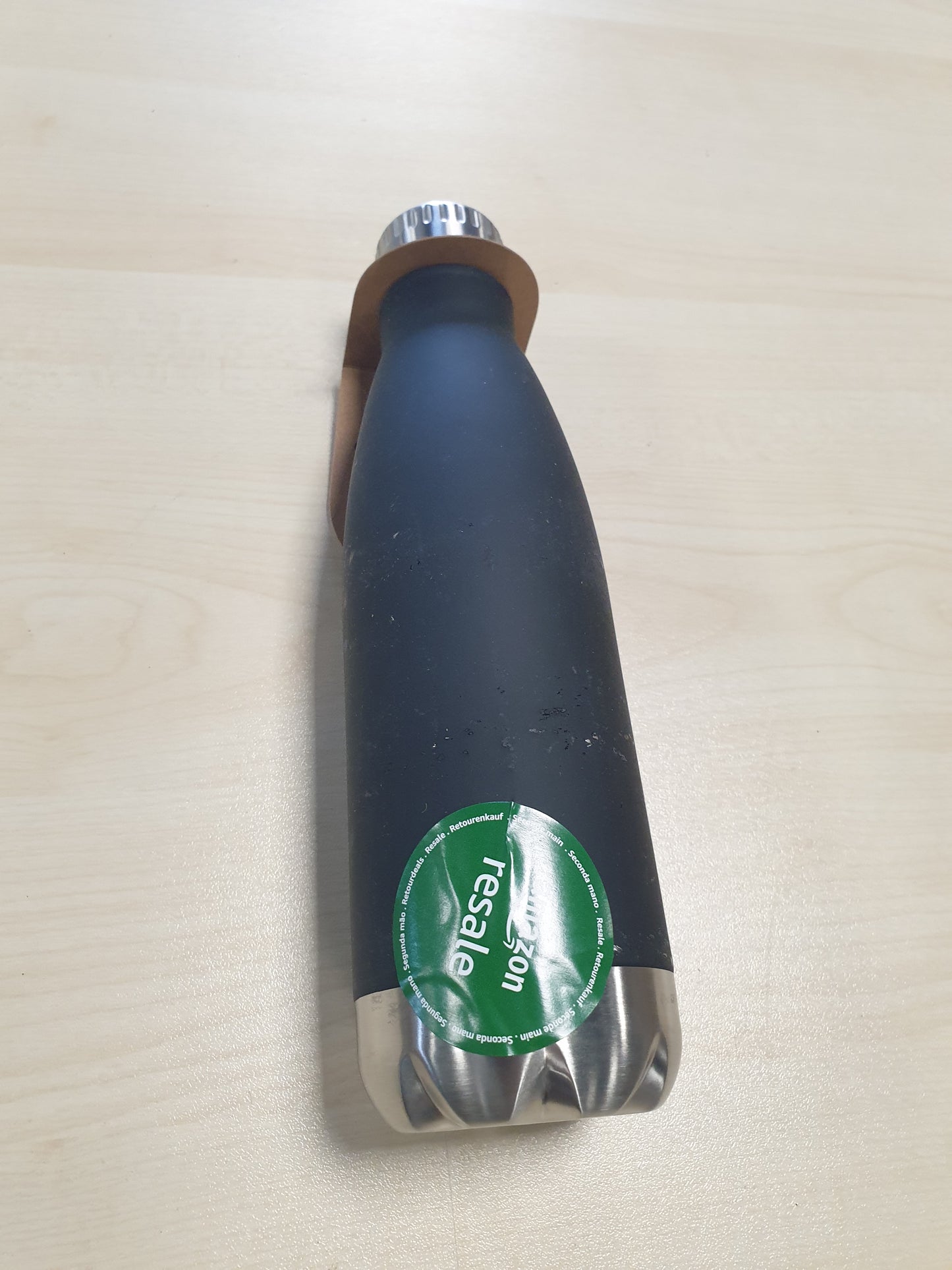 263860 - Nerthus i montuar në mur, çelik inox, 750 ml, 29 x 7.5 x 7.5 cm, i ripërdorshëm