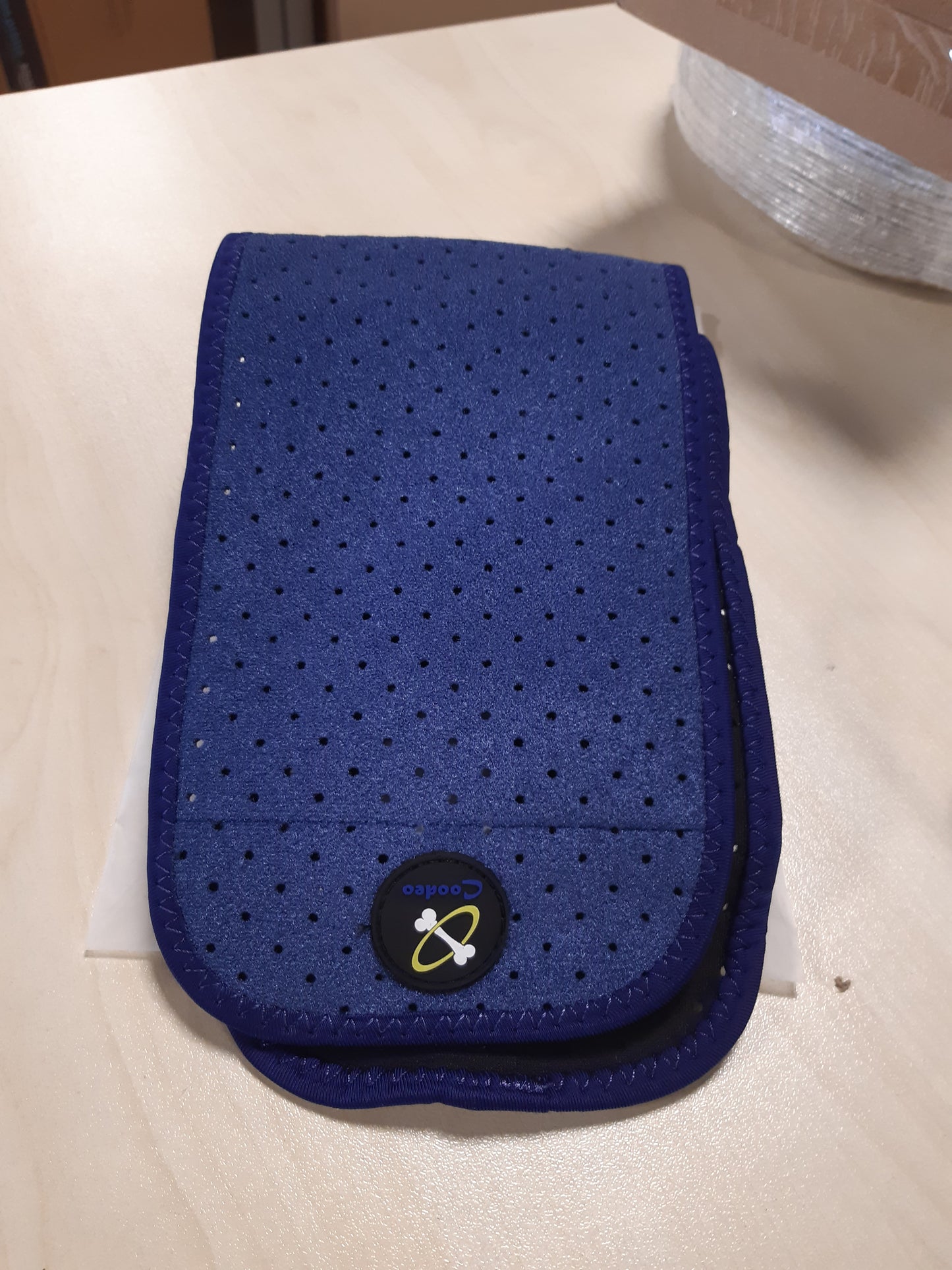 197156 - COODEO Çorape Blushe Anti-Lëpirje për Qentë, Mbrojtëse Plagash Anti-Rrëshqitje, Çizme Anti-uji, Mbrojtje Pas-Operacioni, Madhësia M, Blu