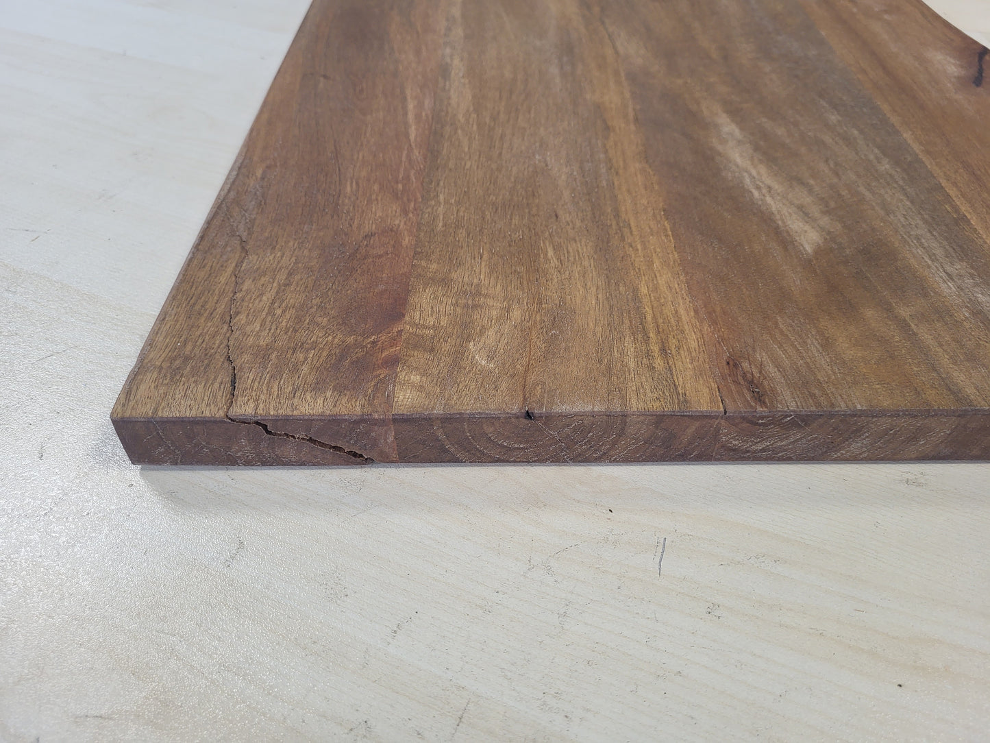 280259 - VIDAXL Sipërfaqe Tavoline Live Edge 90x40x2,5 cm Dru Mango
