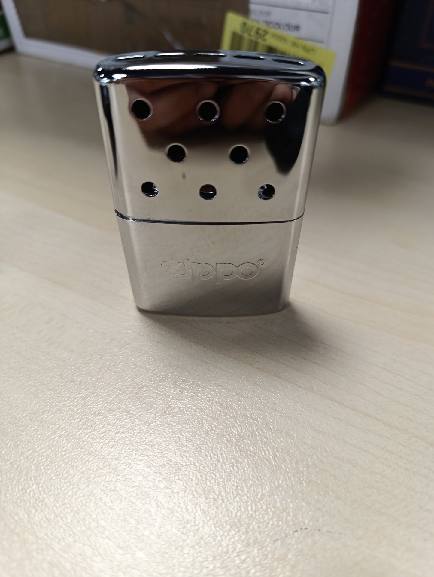 217960 - ZIPPO Ngrohës Duarsh Unisex 60001661, Kromi i Shkëlqyer, 6 Orë