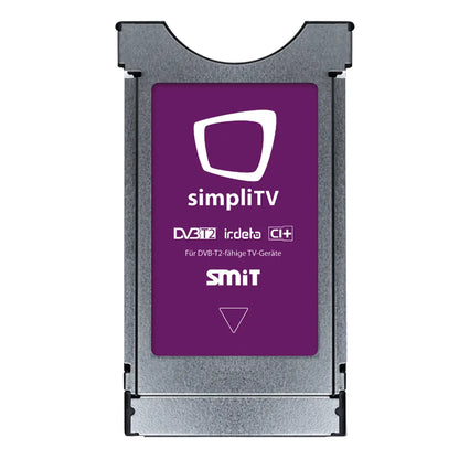 195412 - Modul simpliTV CI+ CAM me sistem Irdeto pa kartë (Cardless) – Ngjyrë argjendi.