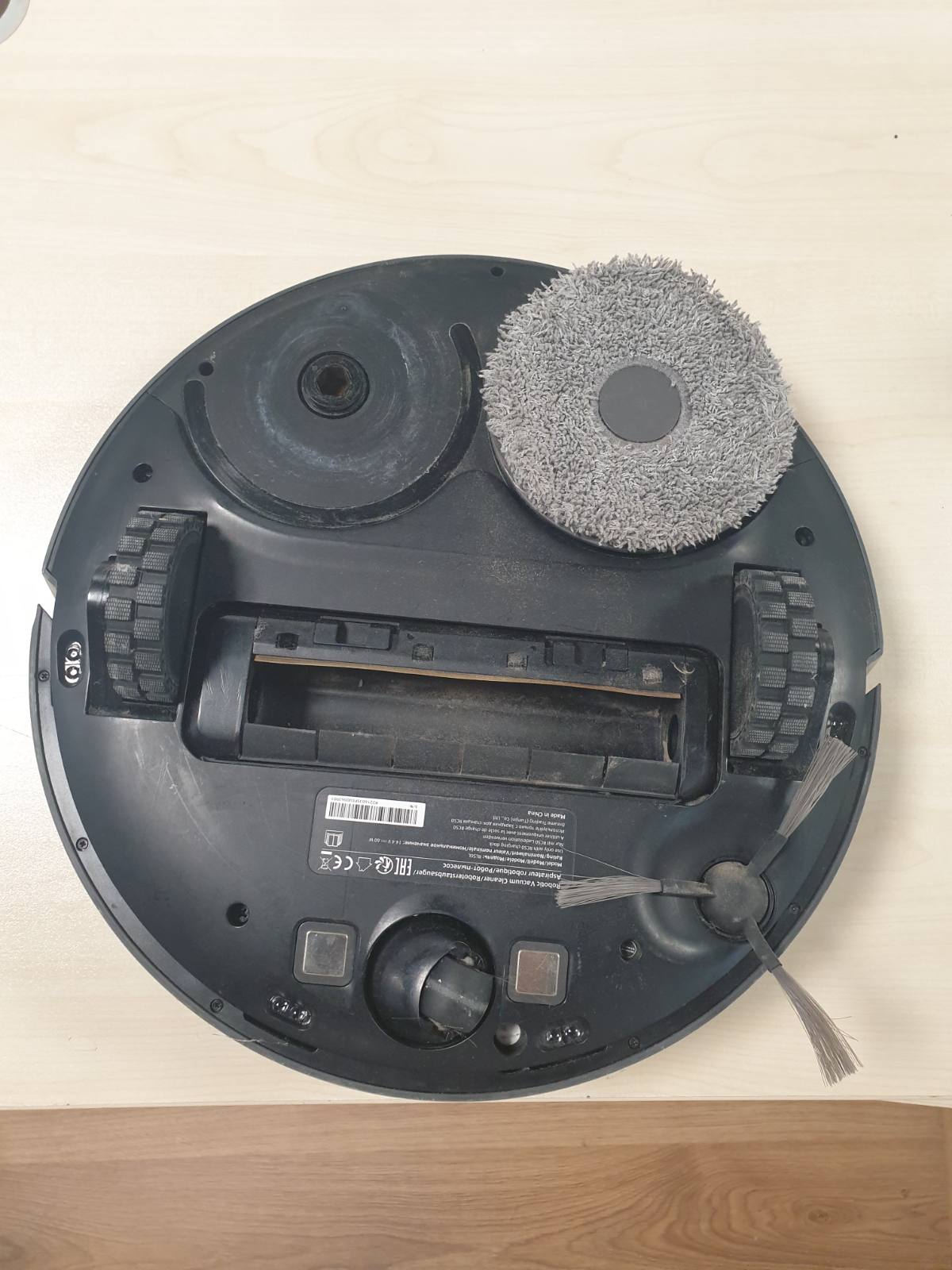 100387 - DREAME L10s Pro Fshesë Dyshemeje dhe Robot 2-në-1, Rrotulluese, Zbulim Pengesash 3D, Hartëzim i Dyshemeve, Thithje 5300Pa, për Dysheme të Forta dhe Qilima, Kompatibile me WiFi/APP/Alexa