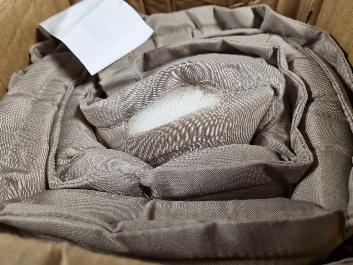 141937 - vidaXL Jastëk për shezllong (sun lounger), ngjyrë gri, 200 x 60 x 3 cm, pëlhurë Oxford