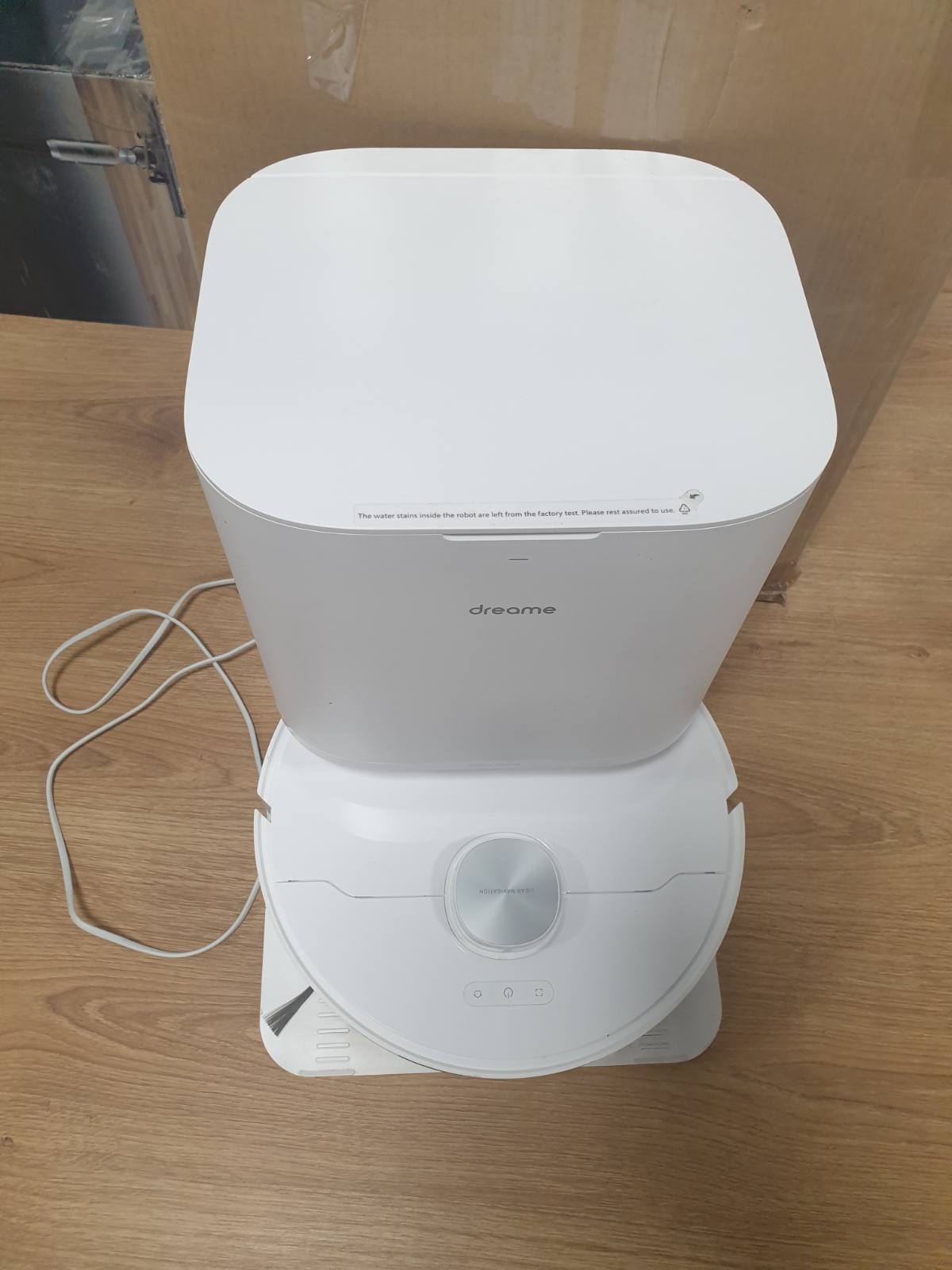 144018 - DREAME Robot Fshesë L10 Prime me Ngritëse Mopi 7 mm, Thithje 4000Pa, WiFi/APP/Alexa, Navigim LDS, Hartëzim 3D, Mop Vetëpastrues