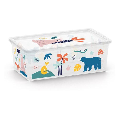 281010 - Kuti organizuese Keter C Box Style Wild Animals, 18L, plastike, shumëngjyrëshe