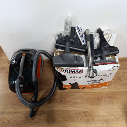 162039 - THOMAS AQUA + PET & FAMILY Qese Pluhuri Cilindrike, me Fuqi 1700 W, për Tharje dhe Lagie, Kapacitet 1.8 L