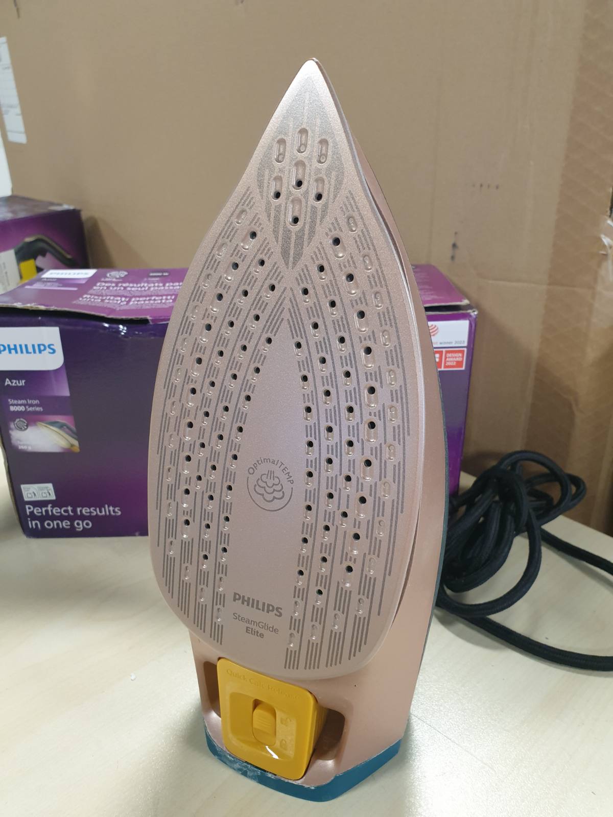 162118 - PHILIPS Hekur me Avull nga Seria Azur 8000 - Avull i Vazhdueshëm 70 g/min, Avull Turbo Boost 240 g, Fuqi 3000 W, Teknologjia OptimalTEMP, Ngjyra Jeshile Opal (Modeli DST8030/70)