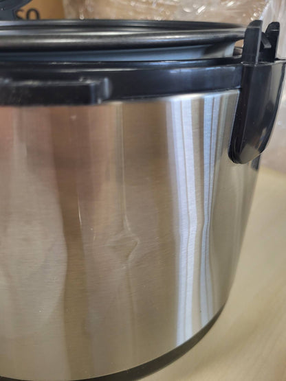 162309 - RUSSELL HOBBS Tenxhere Orizi me Futje Avulli, 1.2L, nga Çeliku Inox, me Kapak Aromatik dhe Gotë Matëse - Modeli 27080-56