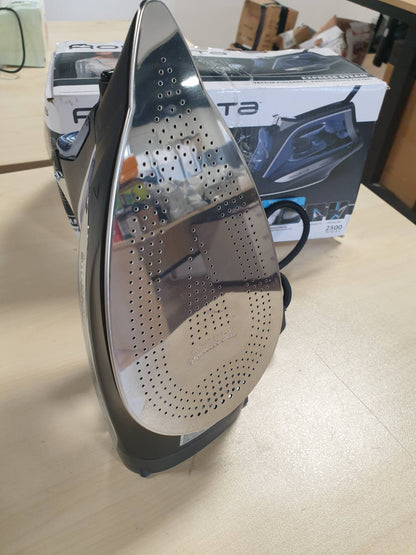 162354 - ROWENTA DW4301D1 Hekur me Avull, Fuqi 2500W, Kapaciteti i Ujit 250 ml, Prodhim Avulli 140 g/min, Pllakë Mikro-Avulli prej Çeliku Inoks, Sistemi Anti-Gurgullim, Majë Precize dhe Mbrojtje nga Pikat