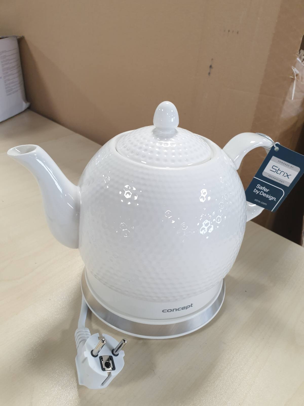 162409 - KONCEPT ELEKTRODOMESTICI - Makinë për Kafe koncepti Golf RK0050, 1000 W, Kapaciteti për 4 Filxhanë, Qeramikë