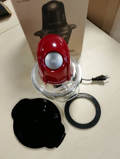 162549 - RUSSELL HOBBS Grirëse Elektrike Mini Desire Red, 500ml, për Perime, Fruta dhe Mish, Modele 24660-56