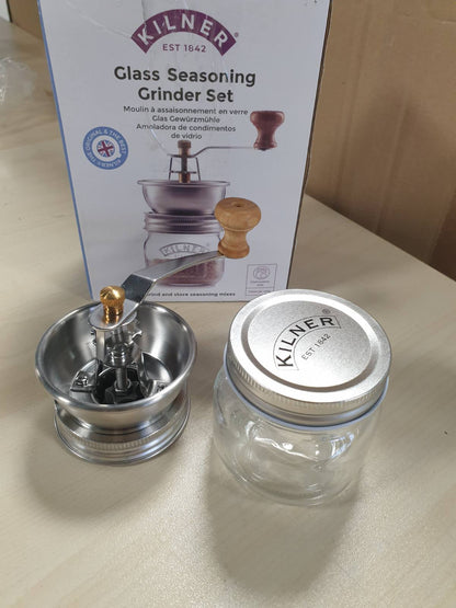 162593 - KILNER Set Mulliri Erëzash, Kavanoz Qelqi për Konservim, Kapaciteti 0.25L