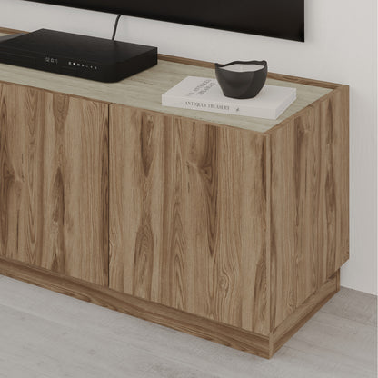 244444 - vidaXL Dollap i Ulët Sonoma Oak 100 cm – Dru i Përpunuar