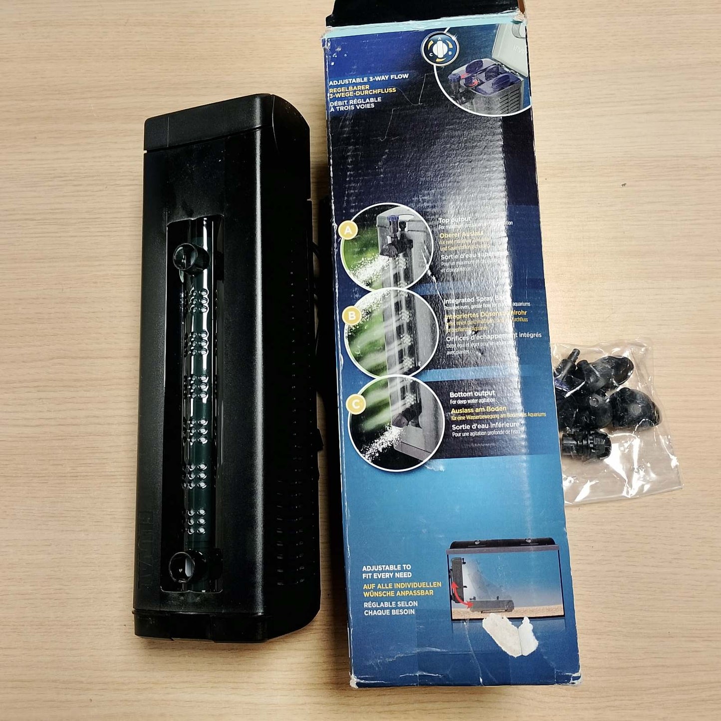 183308 - FLUVAL U4 Internal Filter for Aquariums, Capacity 130-240L, Power 10W