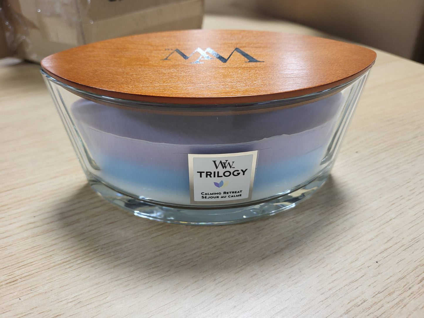 183437 - WOODWICK Qiri Aromatik Ellipse Trilogy me Fitil Hearthwick - Qëndrim i Qetë