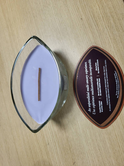 183437 - WOODWICK Qiri Aromatik Ellipse Trilogy me Fitil Hearthwick - Qëndrim i Qetë