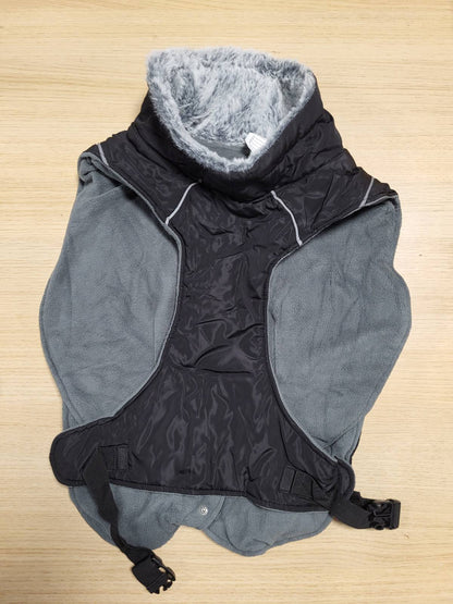 183541 - XHAKETA E ZEZË PËR QEN NGA UJI E PAPËRSHKUESHME DHE E NGROHTË DIMËRORE, PALLTO JELEK VESHJESH QË NUK ERËZOJNË, KOSTUM DËBORE, MADHËSIA L