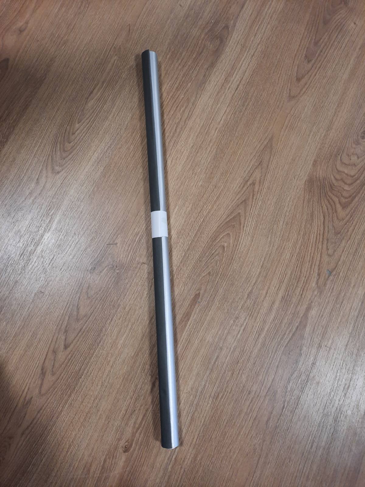 184005 -- VIDAXL Perde rrotulluese me errësim, gri, 80x210 cm, gjerësi pëlhure 75.7 cm, poliester