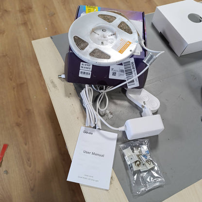 184512 - GOVEE Shiriti LED RGBIC Pro 5m, Intelligent, i sinkronizuar me muzikë, Kompatibil me Alexa dhe Google Assistant, Kontroll me aplikacion, Përshtatje të Ngjyrës, për Shtëpi