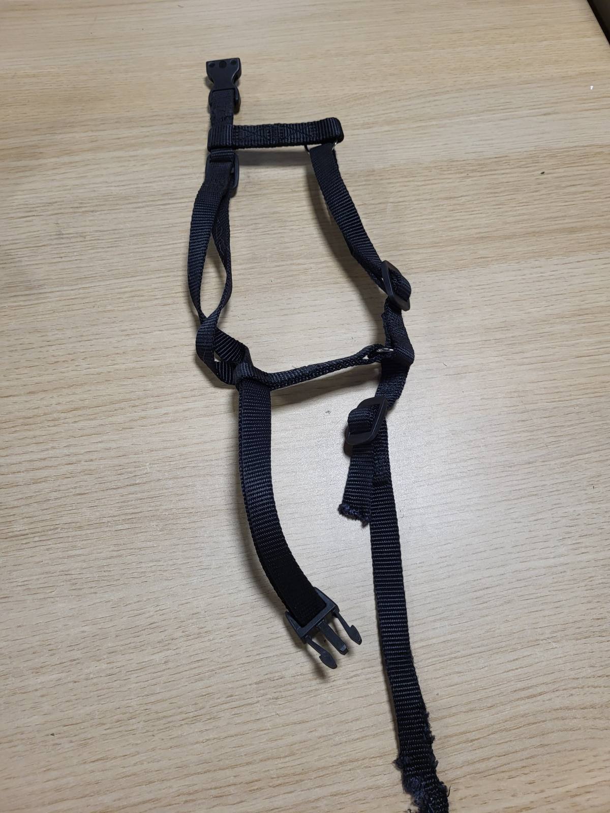 186416 - Ferplast CHAMPION - Parzmore e Mesme për Qen M, e Rregullueshme me 3 Pika, Gjoks 44-72cm, Ngjyra e Zezë
