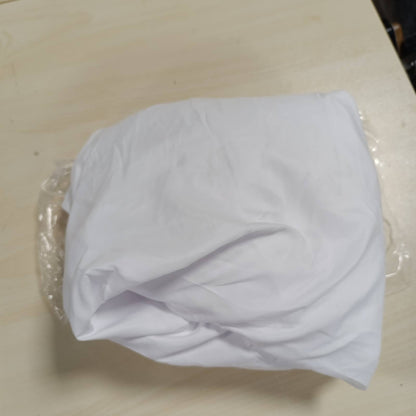 186453 - AMAZON BASICS Çarçaf i Montuar nga Mikrofibër, Madhësi 160x200x30cm, Përshtatet për Dyshekë deri në 30cm, Ngjyra e Bardhë