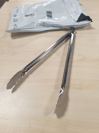 186630 - WESTMARK Maça për Skarë nga Çelik Inox dhe Plastik, Gjatësia 37.7cm, Modeli Classic Special, Ngjyra Argjendtë/E Zezë, 15162270