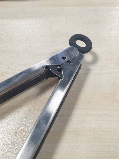 186630 - WESTMARK Maça për Skarë nga Çelik Inox dhe Plastik, Gjatësia 37.7cm, Modeli Classic Special, Ngjyra Argjendtë/E Zezë, 15162270