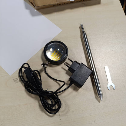 186707 - FAYLEER Llambë LED për Bimë me Spektër të Plotë, Lente Optike për PPFD të Lartë, Kohëmatës 6/12/18H, Dritë Rritjeje e Rregullueshme në Lartësi për Bimë të Brendshme dhe Bimë të Larta