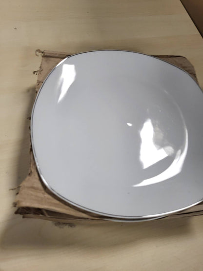 187368 - H&H - Darke Porcelani Quadro me 18 Pjesë, ngjyrë e Bardhë, 1 Njësi