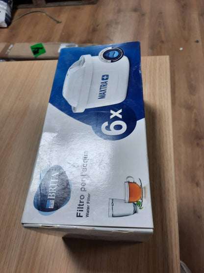 187422 - BRITA Filtra MAXTRA+ Pack 6, Kaseta Filtruese, 6 Filtra për 6 Muaj Ujë të Filtruar