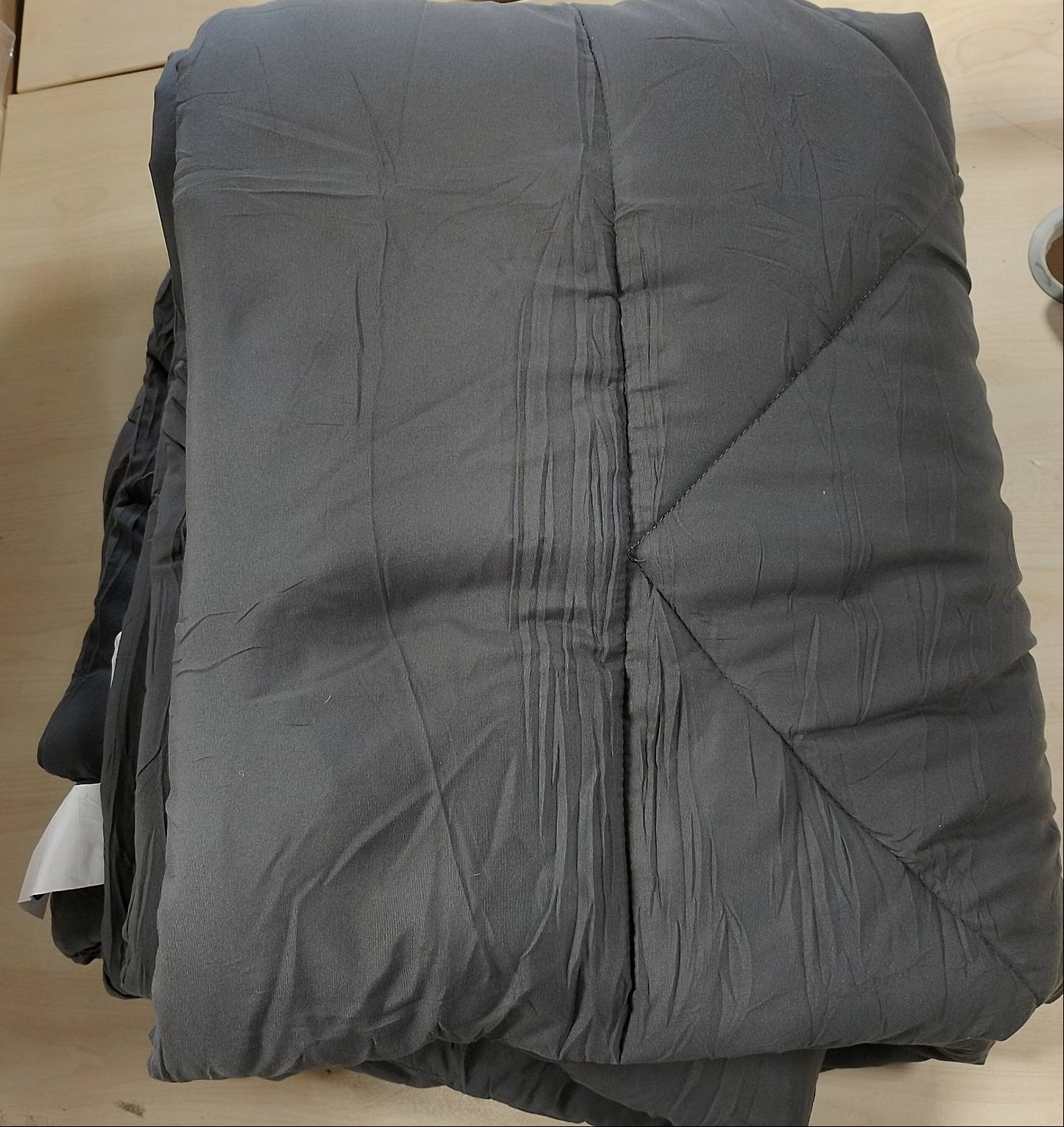 187593 - WAVVE Jorgan Dimëror i Dyfishtë, 200x200cm, 450gr/m2, Material Mikrofiber Sintetike, Gri